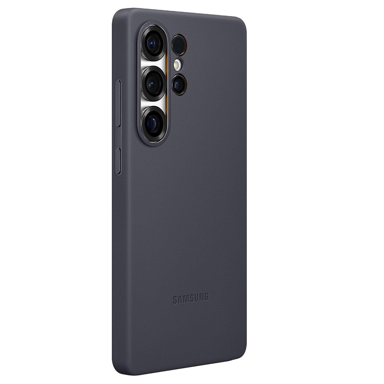 Samsung Galaxy S25 Ultra Leather Case, Kindsuit Leather Back Cover - Grey